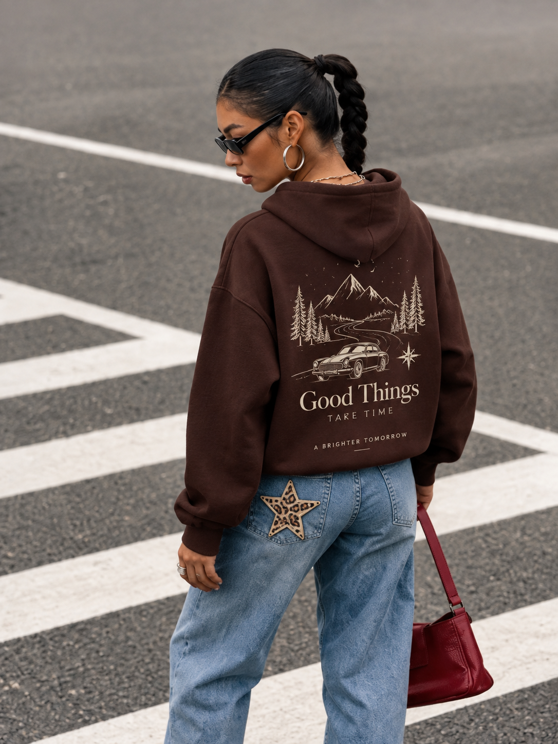 Women's oversized hoodie